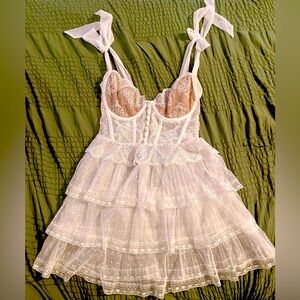 Unworn For Love & Lemons Corset Mini Dress